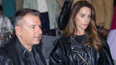 Ο Γιώργος Λιάγκας και η Μαρία Αντωνά