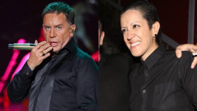 Ο Γιώργος Μαζωνάκης με την αδερφή του, Μαρία