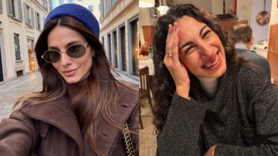 Η Ηλιάνα Παπαγεωργίου στο Μιλάνο με την αδερφή της