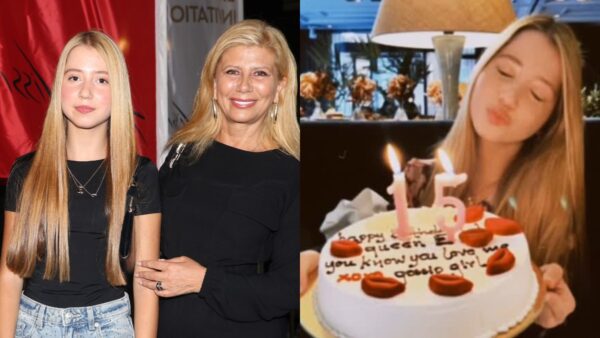 Η Ζήνα Κουτσελίνη με την κόρη της, Έμμα