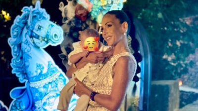 Η Ανθή Βούλγαρη και ο γιος της