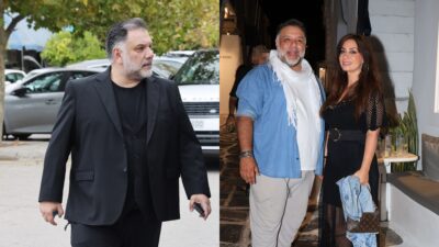 Ο Γρηγόρης Αρναούτογλου και η Νάνσυ Αντωνίου