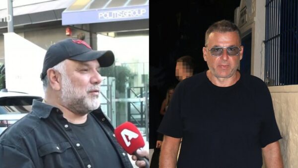Ο Γρηγόρης Αρναούτογλου και ο Γιώργος Λιάγκας