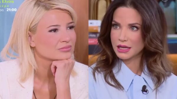 Η Φαίη Σκορδά και η Κατερίνα Γερονικολού
