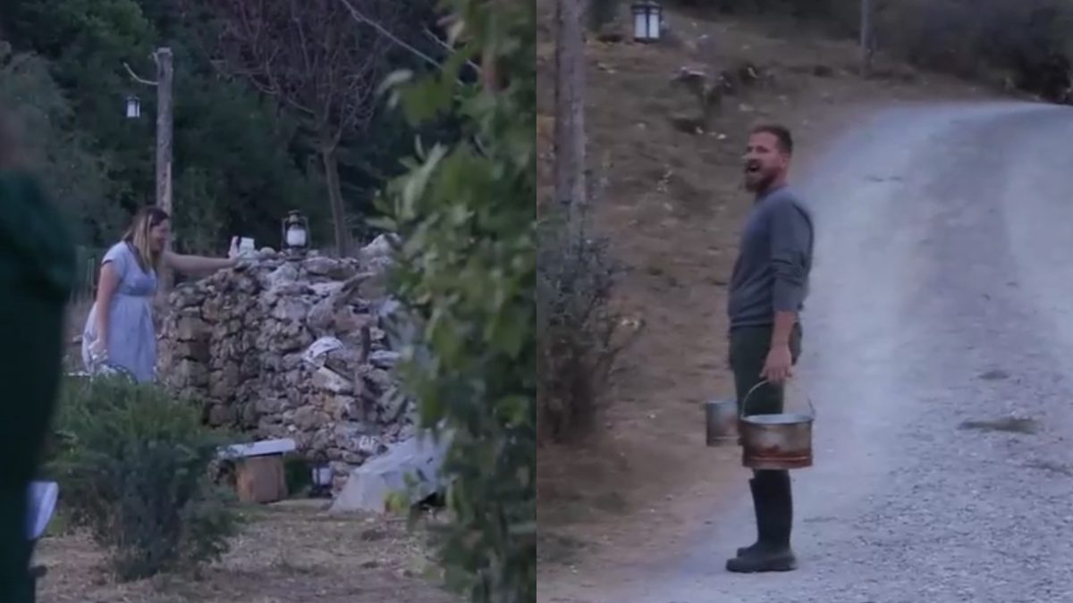 Η Βαλεντίνα και ο Δημήτρης από την Φάρμα