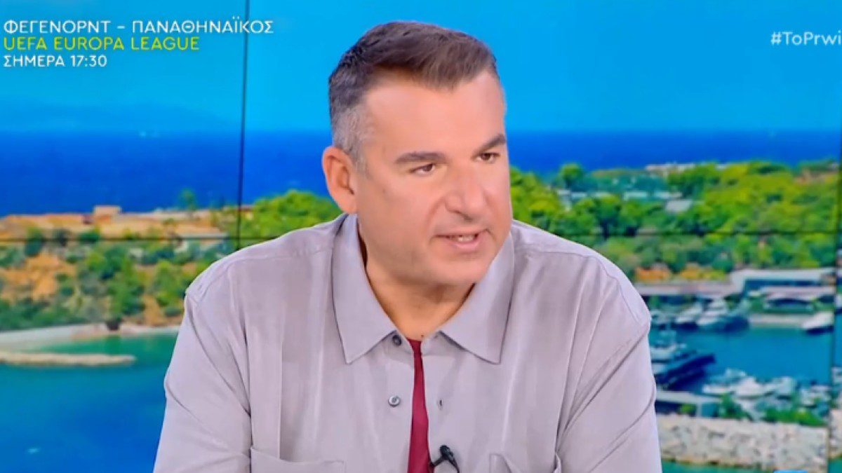 Ο Γιώργος Λιάγκας στο Πρωινό