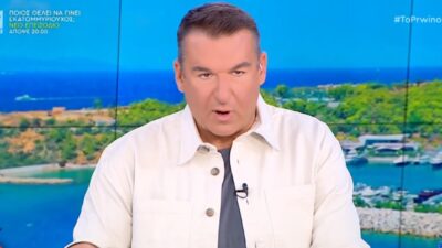 Ο Γιώργος Λιάγκας στο Πρωινό