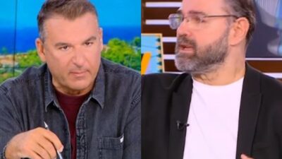 Ο Γιώργος Λιάγκας και ο Σταύρος Μπαλάσκας