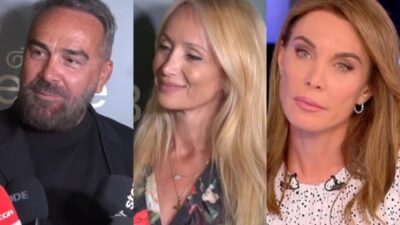 Ο Γρηγόρης Γκουντάρας, η Ναταλί Κάκκαβα και η Τατιάνα Στεφανίδου