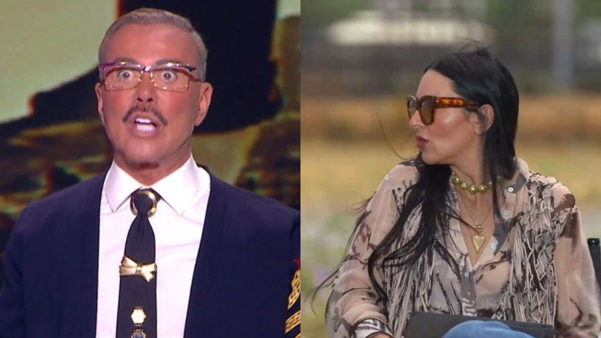 Ο Λάκης Γαβαλάς και η Ζενεβιέβ Μαζαρί