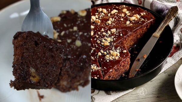 Καρυδόπιτα με σοκολάτα