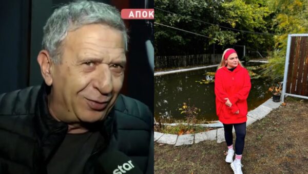 Ο Κώστας Κόκλας και η Δανάη Μπάρκα