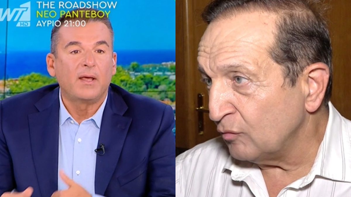 Ο Γιώργος Λιάγκας και ο Σπύρος Μπιμπίλας