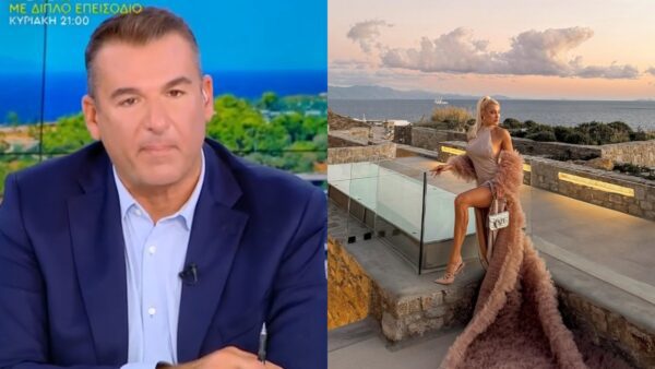 Ο Γιώργος Λιάγκας και η Ιωάννα Τούνη