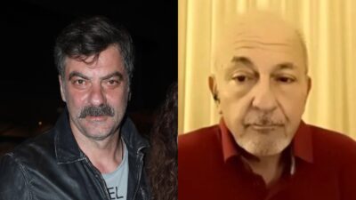 Ο Στάθης Μαντζώρος και ο πατέρας του