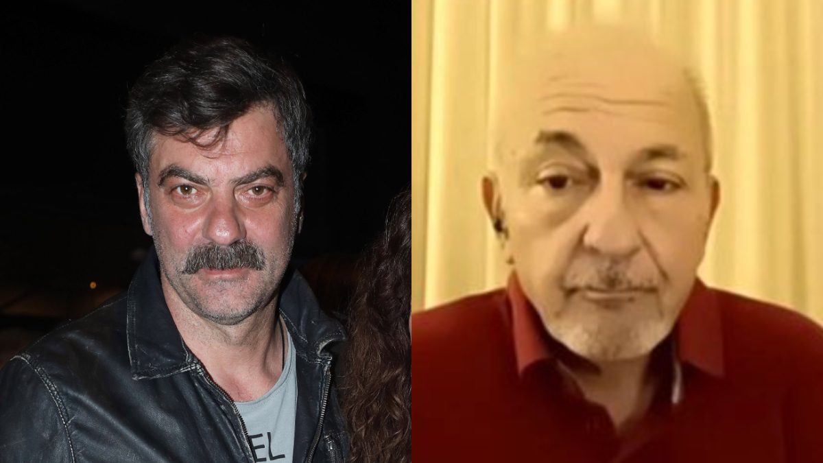 Ο Στάθης Μαντζώρος και ο πατέρας του