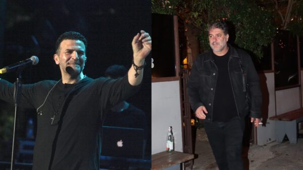 Ο Ηλίας Παλιουδάκης και ο Βασίλης Μπισμπίκης