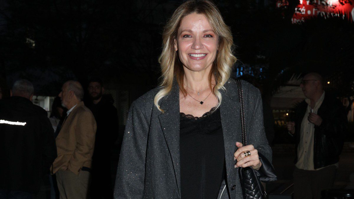 Η Παναγιώτα Βλαντή σε δημόσια εμφάνισή της