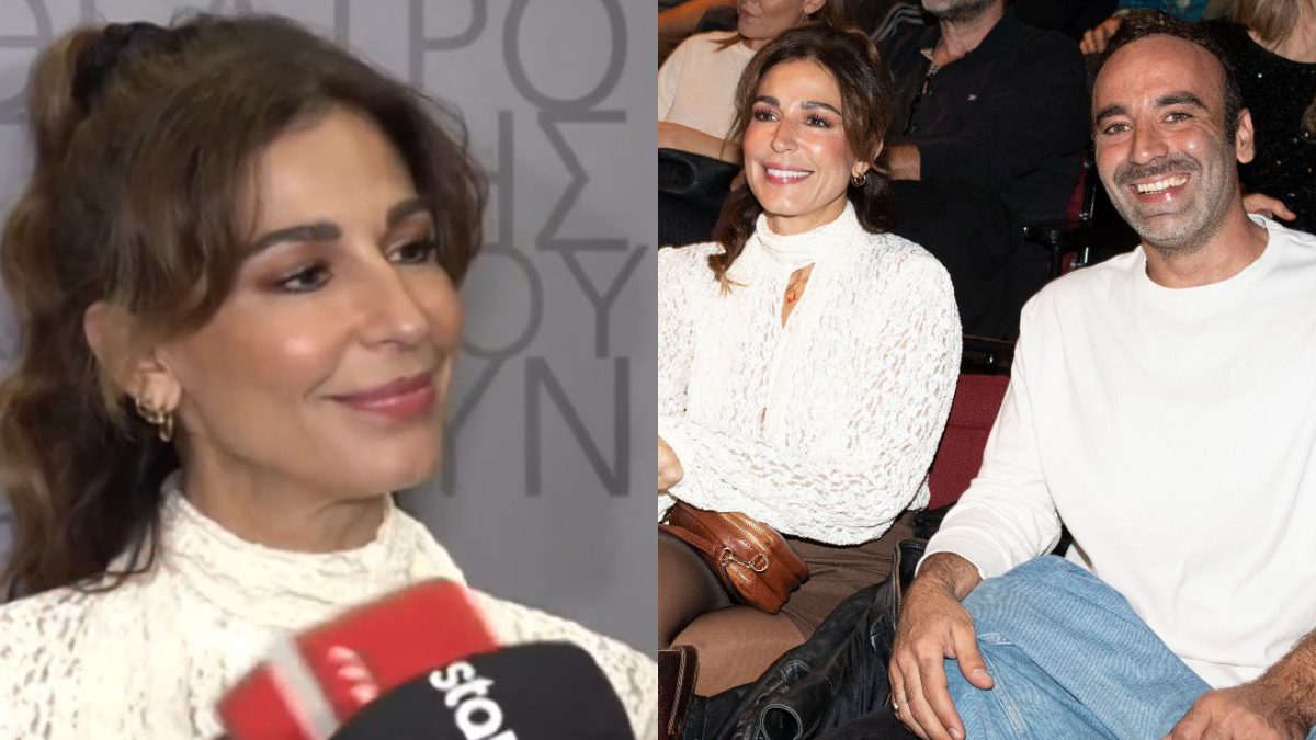 Η Κατερίνα Παπουτσάκη και ο Θάνος Χατζόπουλος