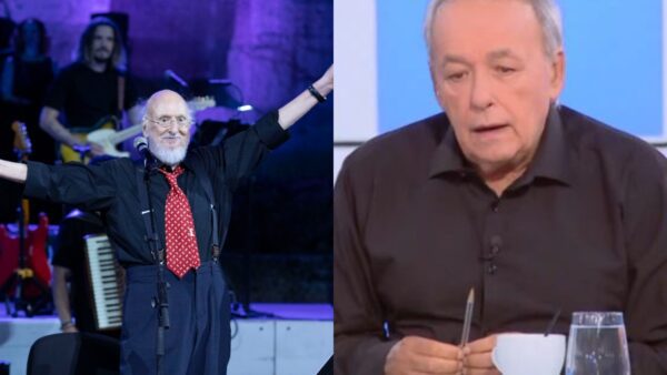 Ο Διονύσης Σαββόπουλος και ο Ανδρέας Μικρούτσικος