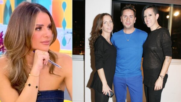 Η Ελένη Τσολάκη και ο Γιώργος Μαζωνάκης με τις αδερφές του