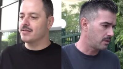 Ο Αλέξανδρος Τσουβέλας και ο Γιάννης Τσιμιτσέλης