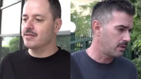 Ο Αλέξανδρος Τσουβέλας και ο Γιάννης Τσιμιτσέλης