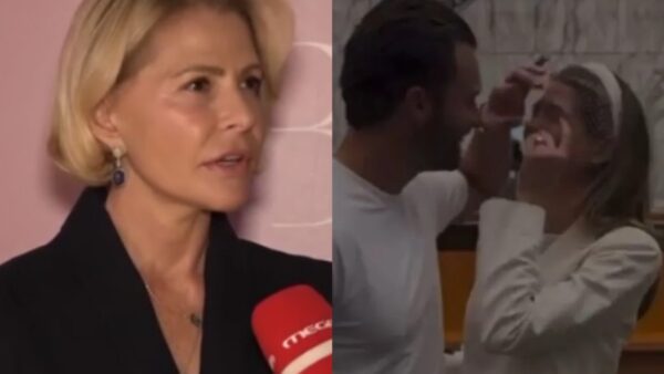 Η Τζένη Μπαλατσινού μιλά για το γάμο της κόρης της