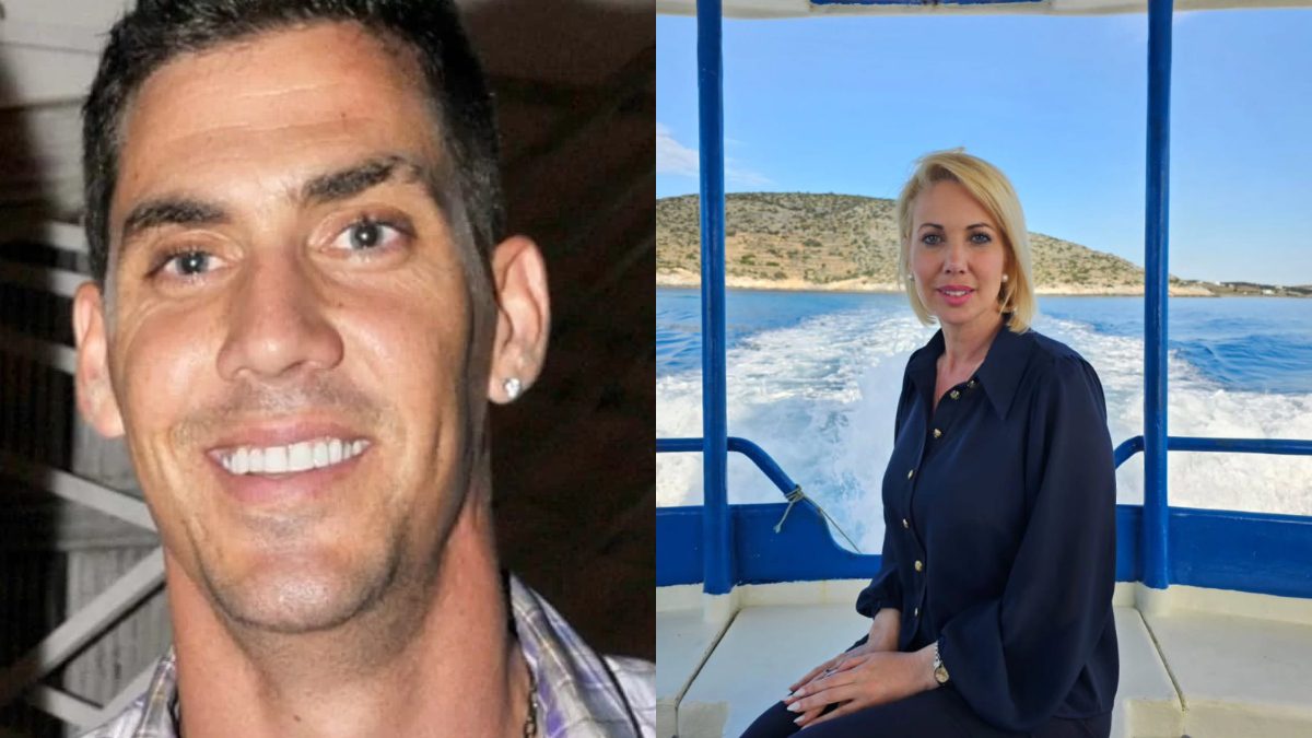 Ο Τζώρτζης Μονογυιός και η αδερφή του, Κατερίνα