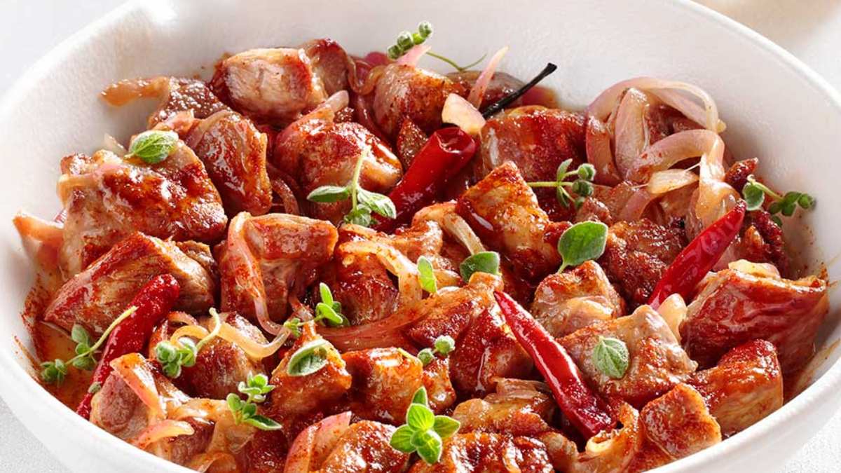 Χοιρινή τηγανιά