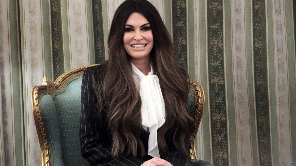 Η Κίμπερλι Γκίλφοϊλ στο Προεδρικό Μεγάρο