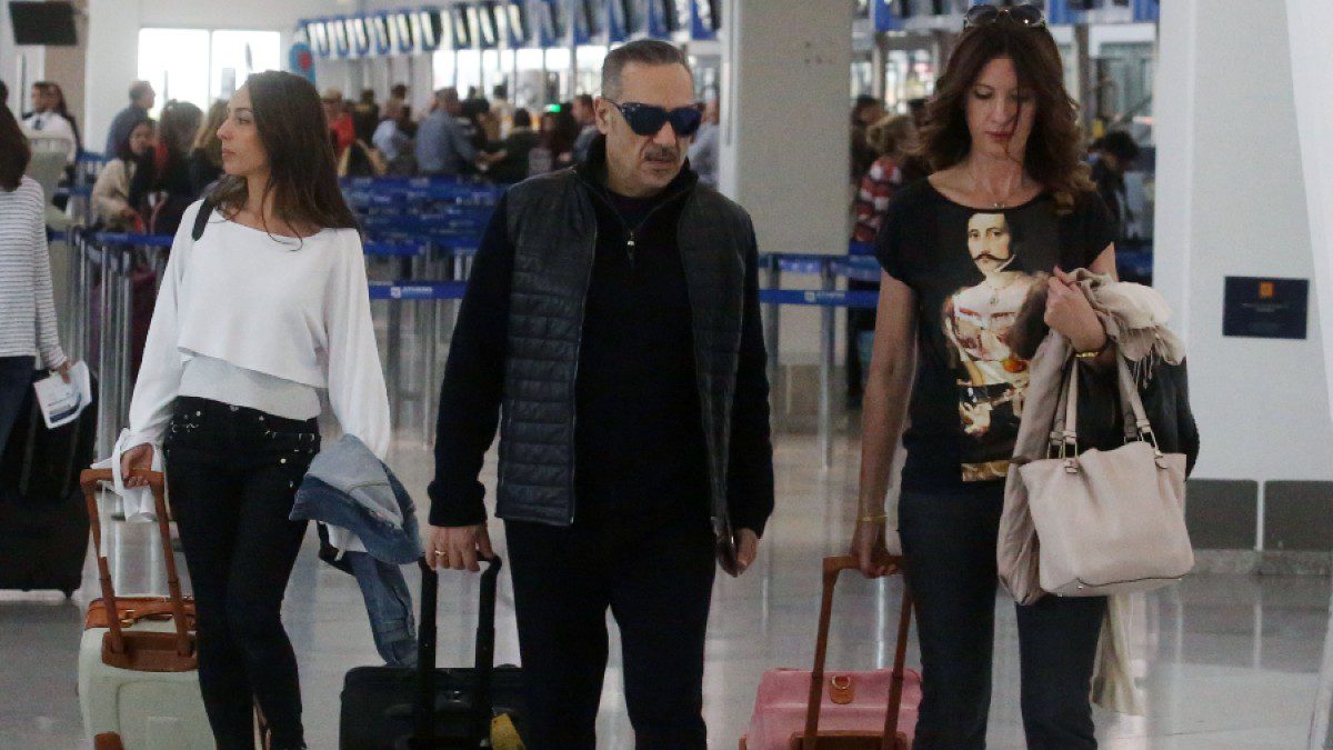 Ο Νότης Σφακιανάκης με τη σύζυγό του, Κίλι