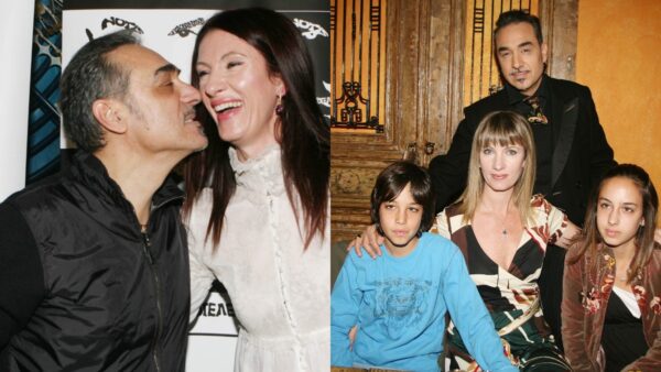 Ο Νότης Σφακιανάκης με τη σύζυγό του Κίλι και τα παιδιά τους