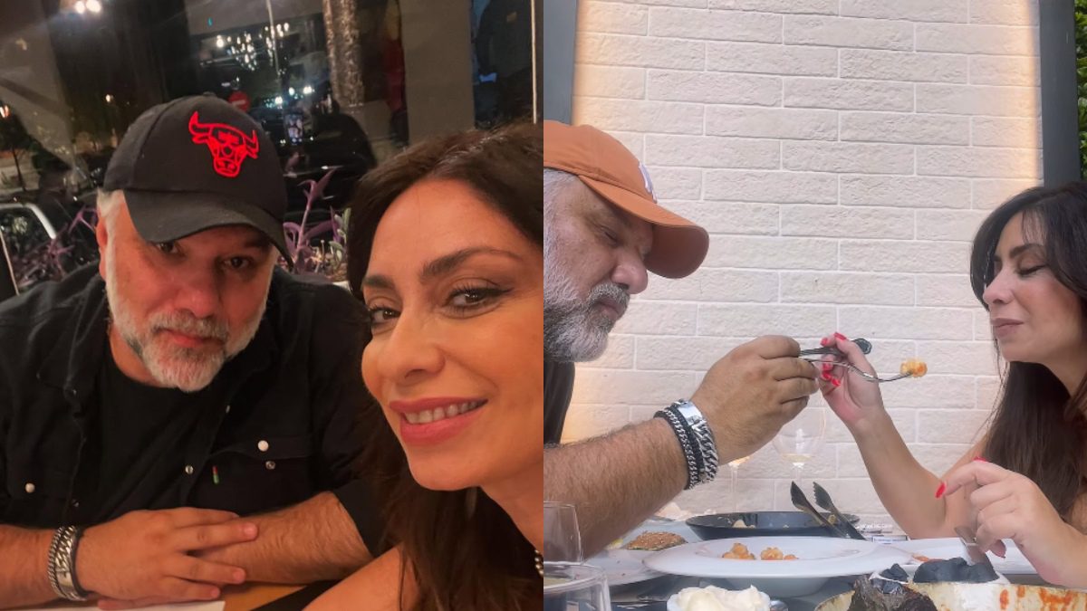 Ο Γρηγόρης Αρναούτογλου και η Νάνσυ Αντωνίου