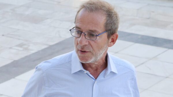 Ο Δημήτρης Λιγνάδης σε δημόσια εμφάνισή του