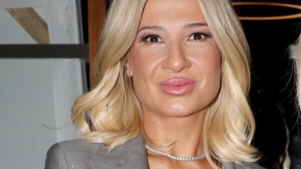 Η Φαίη Σκορδά σε έξοδό της