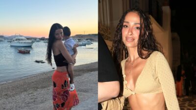 Η Ελένη Φουρέιρα και ο γιος της