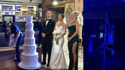 Η δεξίωση στον γάμο της Πάσσαρη με κουμπάρα την Τούνη