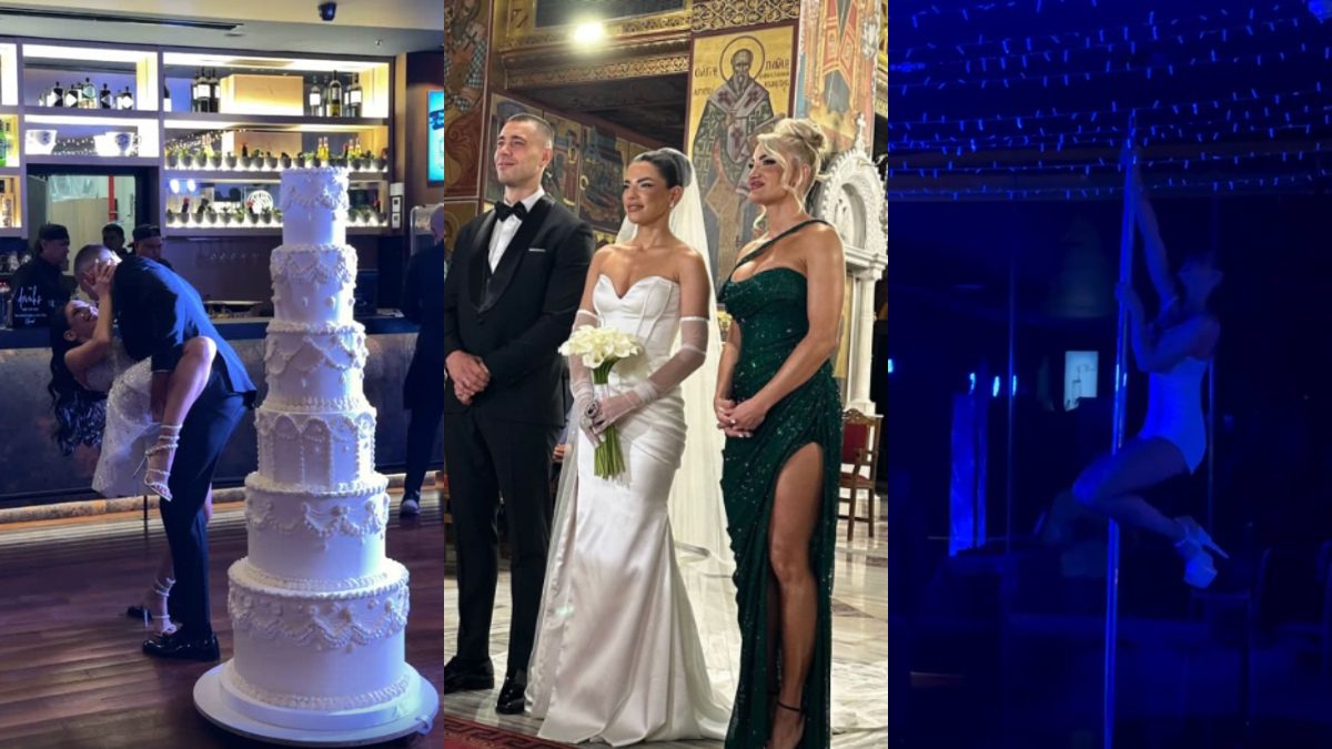 Η δεξίωση στον γάμο της Πάσσαρη με κουμπάρα την Τούνη