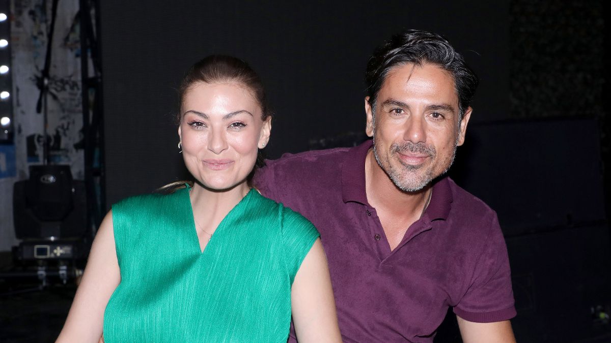 Η Δέσποινα Καμπούρη με τον πρώην σύζυγό της