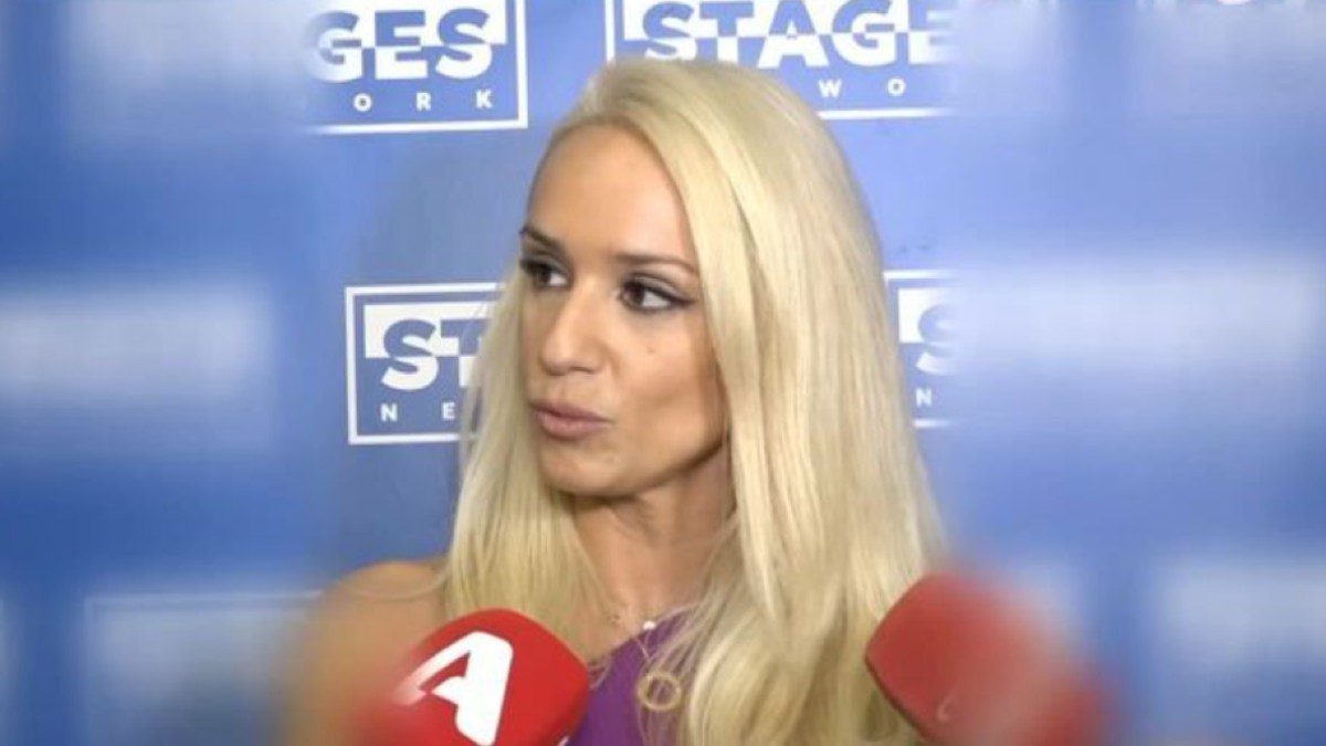 Η Κατερίνα Παναγοπούλου στο Happy Day