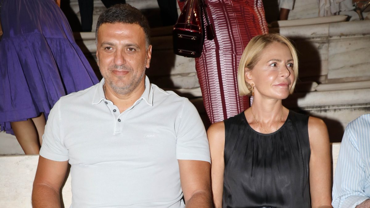 Ο Βασίλης Κικίλιας και η Τζένη Μπαλατσινού