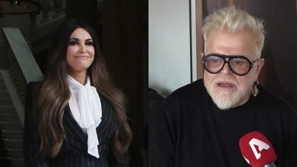 Η Κίμπερλι Γκίλφοϊλ και ο Νίκος Αποστολόπουλος