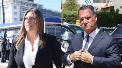 Η Ζωή Κωνσταντοπούλου και ο Άδωνις Γεωργιάδης