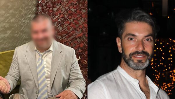 Ο κατηγορούμενος επιχειρηματίας και ο Σπύρος Μαρτίκας