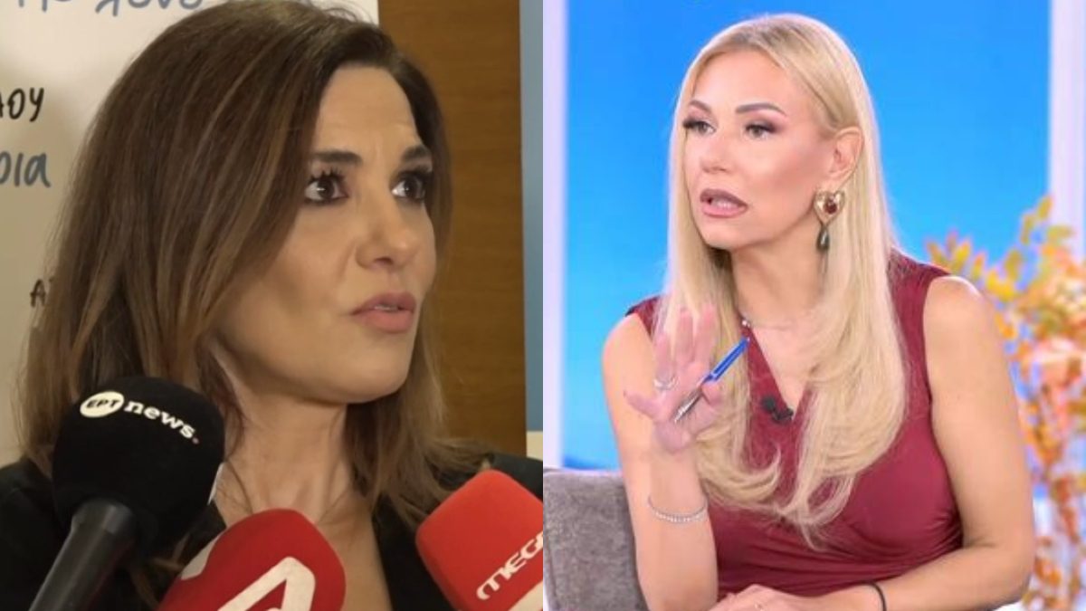 Η Φαίη Μαυραγάνη και η Τίνα Μεσσαροπούλου