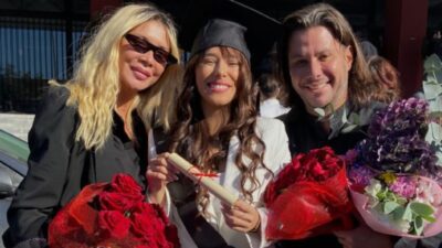 Η Πάολα, η κόρη της, Παολίνα, και ο Φώτης Ζογλοπίτης