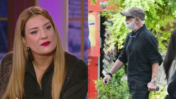 Η Ελίνα Παπίλα και ο Πέτρος Φιλιππίδης