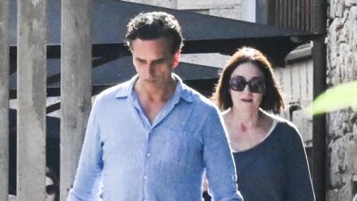 Ο Νίκος Ψαρράς και η Ελένη Καρακούλη