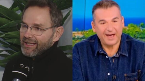 Ο Σταύρος Μπαλάσκας και ο Γιώργος Λιάγκας